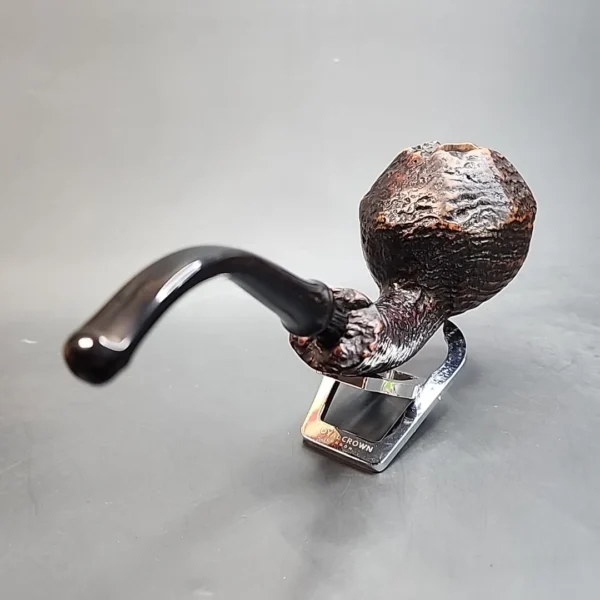 Bari Wiking 7189, Jumbo Handmade Sandblasted Briar Pipe, Danish Estates [SOLD OUT] - Image 7