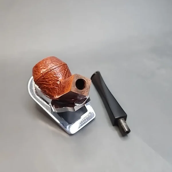 Comoy's Pebble Grain 80, Sandblasted Bulldog Pipe, Unsmoked / NOS [SOLD OUT] - Image 12