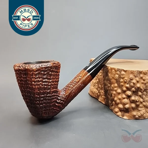 Astleys 109, Sandblasted Dublin Panel Briar Pipe, English Estates [SOLD OUT]