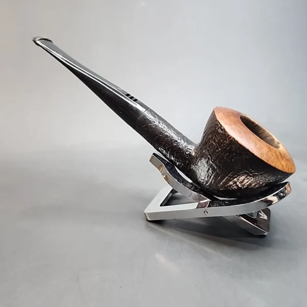 Ea Carey Sandblasted Straight Rhodesian Briar Pipe, English Estates [SOLD OUT] - Image 7