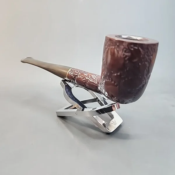 Savinelli Alligator 412 KS, Straight Dublin, Estate Briar Pipe, Unsmoked (6mm) [SOLD OUT] - Image 5