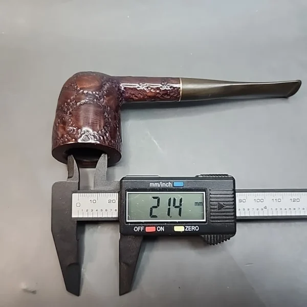 Savinelli Alligator 412 KS, Straight Dublin, Estate Briar Pipe, Unsmoked (6mm) [SOLD OUT] - Image 10