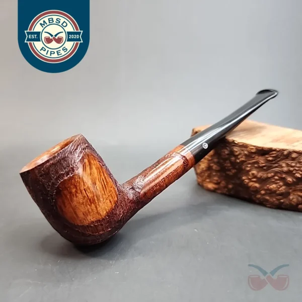 Walnut Antique Algerian Briar Straight Billiard Estate Pipe, Unsmoked [SOLD OUT]