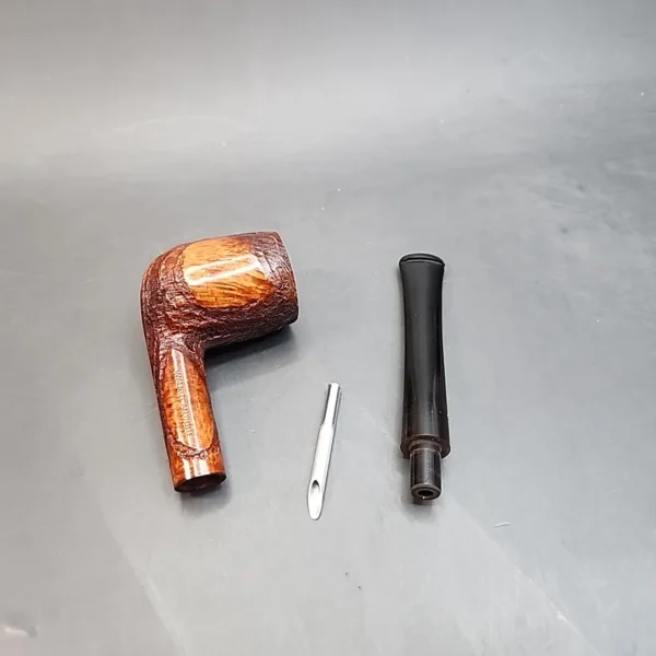 Walnut Antique Algerian Briar Straight Billiard Estate Pipe, Unsmoked [SOLD OUT] - Image 11
