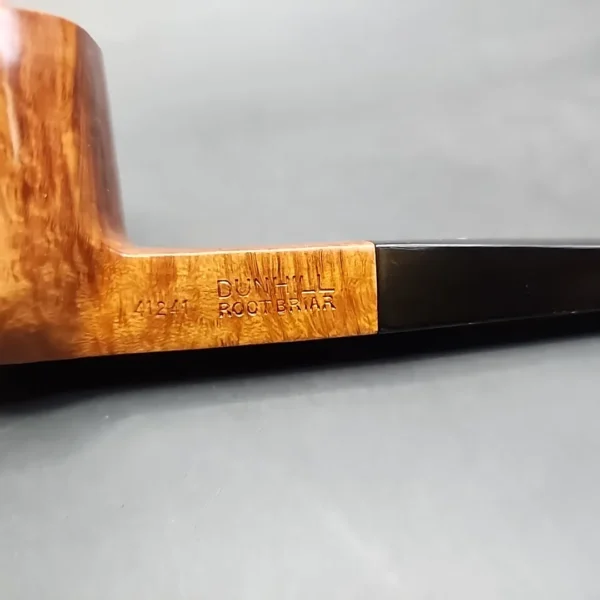 Dunhill Root Briar 41241, Straight Panel Briar Pipe, English Estates (1982) [SOLD OUT] - Image 3