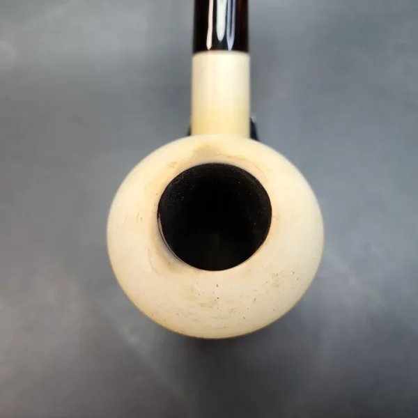 Smooth Calabash Estate Block Meerschaum Pipe, Turkish Estates [SOLD OUT] - Image 6