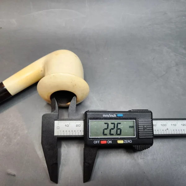 Smooth Calabash Estate Block Meerschaum Pipe, Turkish Estates [SOLD OUT] - Image 10