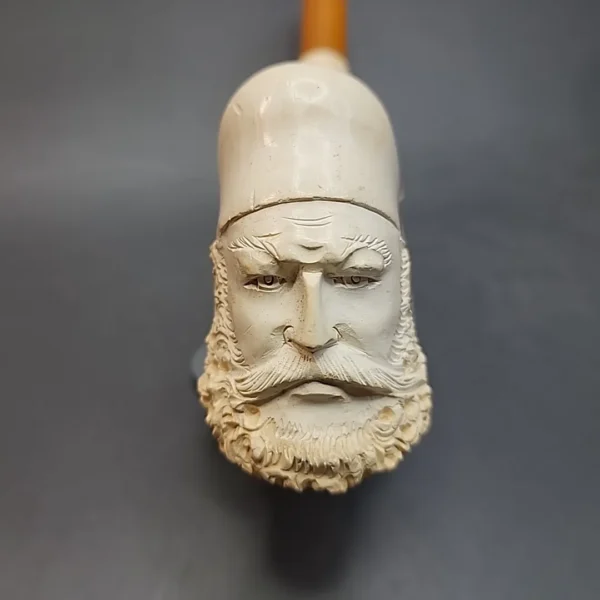 Vintage Unsmoked Sultan Block Meerschaum Pipe [SOLD OUT] - Image 4