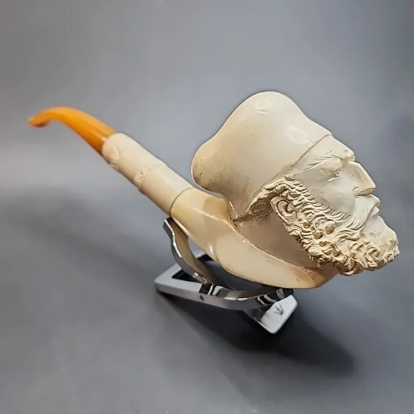 Vintage Unsmoked Sultan Block Meerschaum Pipe [SOLD OUT] - Image 5