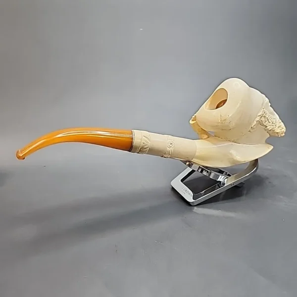Vintage Unsmoked Sultan Block Meerschaum Pipe [SOLD OUT] - Image 6