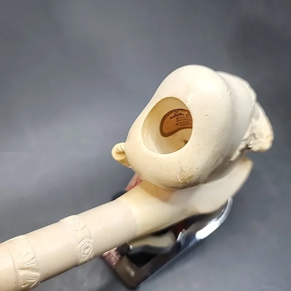 Vintage Unsmoked Sultan Block Meerschaum Pipe [SOLD OUT] - Image 7