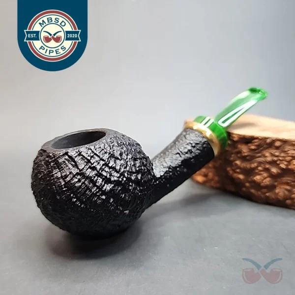 Yeti 618, Sandblasted Tomato Briar Pipe, Unsmoked (USA) [SOLD OUT]