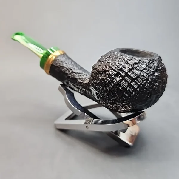 Yeti 618, Sandblasted Tomato Briar Pipe, Unsmoked (USA) [SOLD OUT] - Image 9