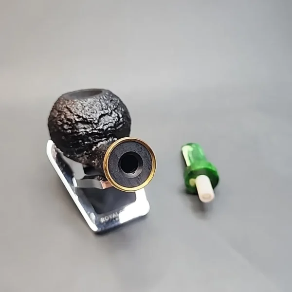 Yeti 618, Sandblasted Tomato Briar Pipe, Unsmoked (USA) [SOLD OUT] - Image 14