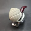 MBSD Meerschaum Bent Apple Block Meerschaum Pipe, Fitted Case [SOLD OUT] - Image 5