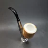 Kirsten G, Block Meerschaum Bowl, Estate Metal Pipe [SOLD OUT] - Image 7