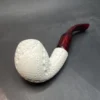 MBSD Meerschaum Bent Apple Block Meerschaum Pipe, Fitted Case [SOLD OUT] - Image 8