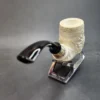 MBSD Meerschaum Spigot, Bent Billiard Block Meerschaum Pipe, Fitted Case [SOLD OUT] - Image 8