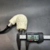 MBSD Meerschaum Spigot, Bent Billiard Block Meerschaum Pipe, Fitted Case [SOLD OUT] - Image 11