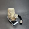 MBSD Meerschaum Spigot, Bent Billiard Block Meerschaum Pipe, Fitted Case [SOLD OUT] - Image 12