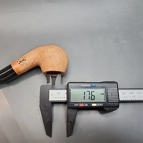 Morgan Pipes Bones, Bent Apple Briar Pipe, New [SOLD OUT] - Image 9