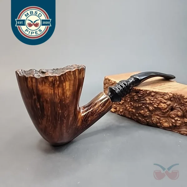 Astleys of London, Smooth Freehand Estate Briar Pipe, Plateau Grain [SOLD OUT]