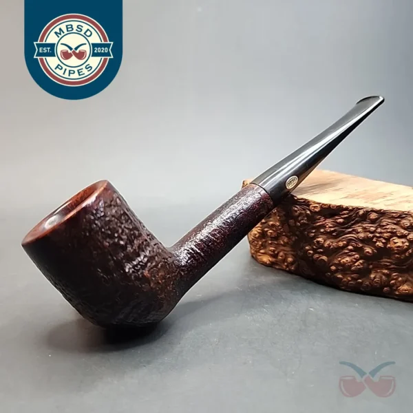 GBD Prehistoric 133, Sandblasted Straight Billiard Briar Pipe, English Estates [SOLD OUT]
