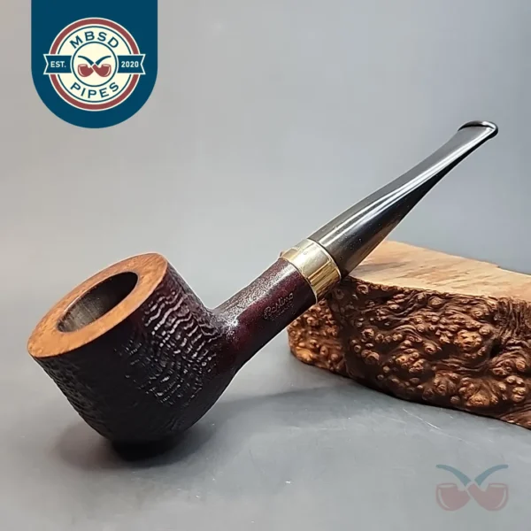 Barling 6275, Sandblasted Straight Pot Estate Briar Pipe, English Estates [SOLD OUT]