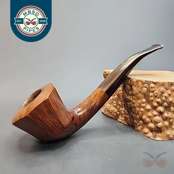 Tim West Panel Dublin Briar Pipe, Handmade, American Estates [SOLD OUT]