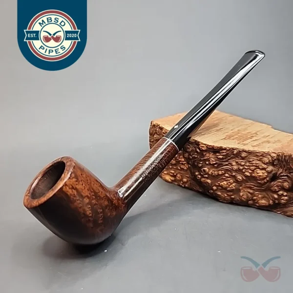 1930s Kaywoodie Drinkless 8729, Smooth Straight Billiard Briar Pipe, 4 Hole Stinger [SOLD OUT]