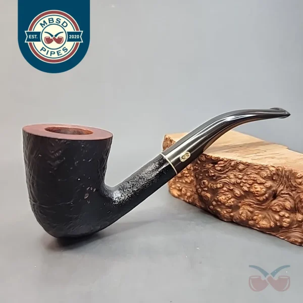 Chacom Rallye 863, Sandblasted Bent Dublin Briar Pipe, French Estates [SOLD OUT]