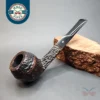 Astleys of London, Rusticated Straight Bulldog Estate Briar Pipe, Unsmoked [SOLD OUT]