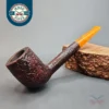 Ashton Pebble Grain 215 XX, Sandblasted Straight Billiard Estate Briar Pipe, English Estates [SOLD OUT]