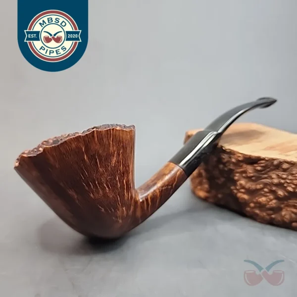 The Briar Workshop 3, Plateau Freehand Briar Pipe, American Estates
