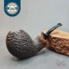 J&J Artisan Pipes, Partially Rusticated Blowfish Estate Briar Pipe, American Estates [SOLD OUT]