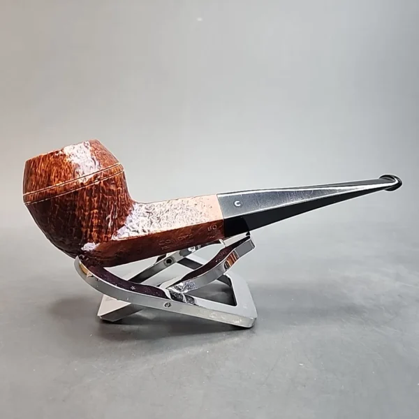 Comoy's Pebble Grain 80, Sandblasted Bulldog Estate Briar Pipe, Unsmoked [SOLD OUT] - Image 3