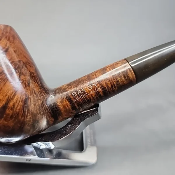 Savoy London Made 667 (BBB), Smooth Straight Billiard Briar Pipe, English Estates [SOLD OUT] - Image 3