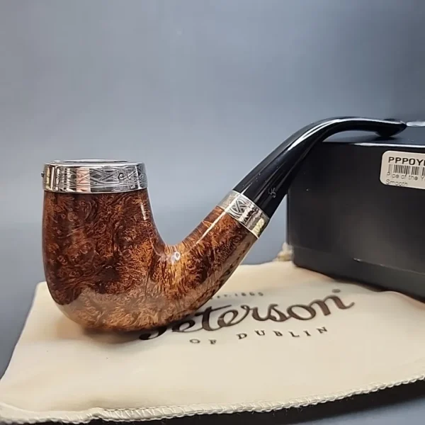 2008 Peterson Pipe of the Year, Smooth Briar Pipe, Fishtail (267/1000) [SOLD OUT] - Image 3