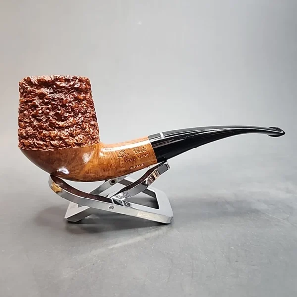 Don Carlos Partially Rusticated Rhodesian Briar Pipe, Italian Estates [SOLD OUT] - Image 3