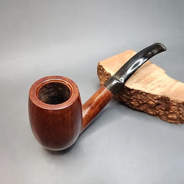 Panter Giant Smooth Bent Egg Estate Briar Pipe, French Estates [SOLD OUT] - Image 3