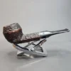 Astleys of London, Rusticated Straight Bulldog Estate Briar Pipe, Unsmoked [SOLD OUT] - Image 3