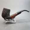 Astleys of London, Large Rusticated Bent Billiard Briar Pipe, English Estates [SOLD OUT] - Image 3