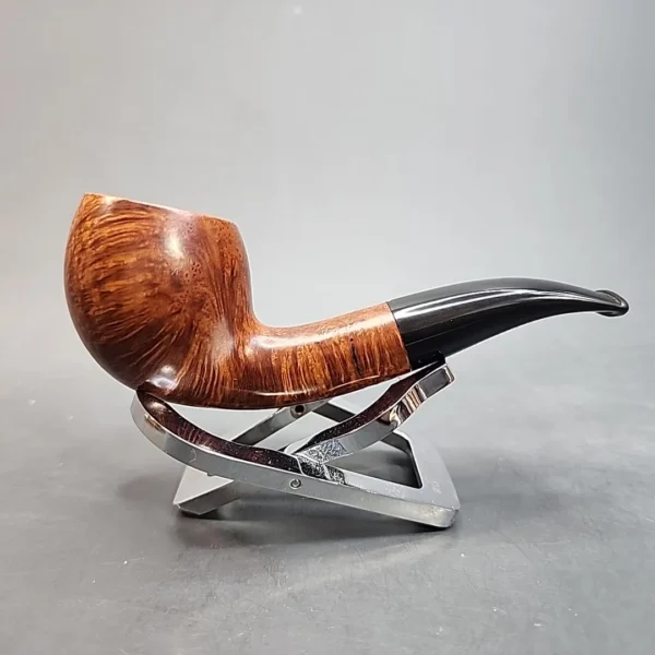 Rad Davis, Smooth Bent Apple Estate Briar Pipe, American Estates [SOLD OUT] - Image 3