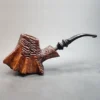 Ben Wade Danish Pride Partially Sandblasted Freehand Estate Briar Pipe, Danish Estates [SOLD OUT] - Image 3