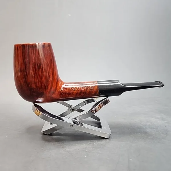 Portland 1625, Smooth Straight Brandy Estate Briar Pipe [SOLD OUT] - Image 4