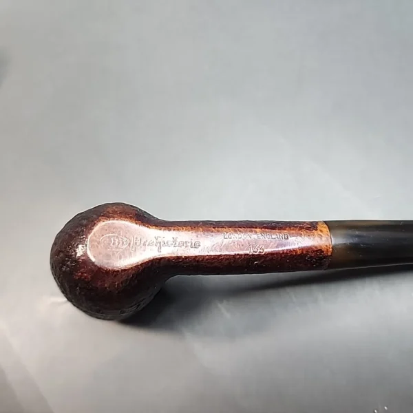 GBD Prehistoric 133, Sandblasted Straight Billiard Briar Pipe, English Estates [SOLD OUT] - Image 4
