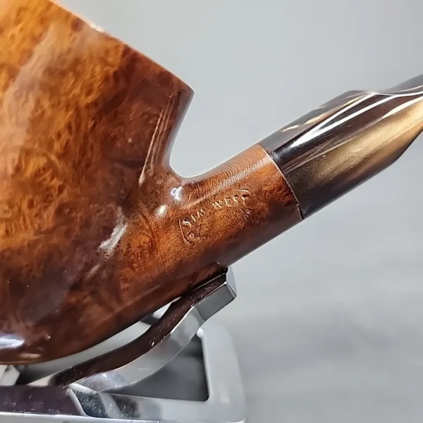 Tim West Chubby Oom Paul Briar Pipe, American Estates [SOLD OUT] - Image 4