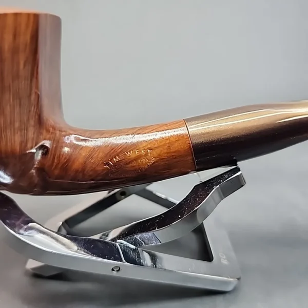 Tim West Panel Dublin Briar Pipe, Handmade, American Estates [SOLD OUT] - Image 4