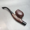 Brebbia Duo-Filter Sandblasted Cavalier Estate Briar Pipe, 9mm [SOLD OUT] - Image 5