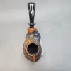 J&J Artisan Pipes, Partially Rusticated Blowfish Estate Briar Pipe, American Estates [SOLD OUT] - Image 5